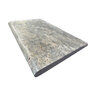 Solstice Coping Silver Travertine Bullnose 1 Long 2 in. x 16 in. x 24 in.