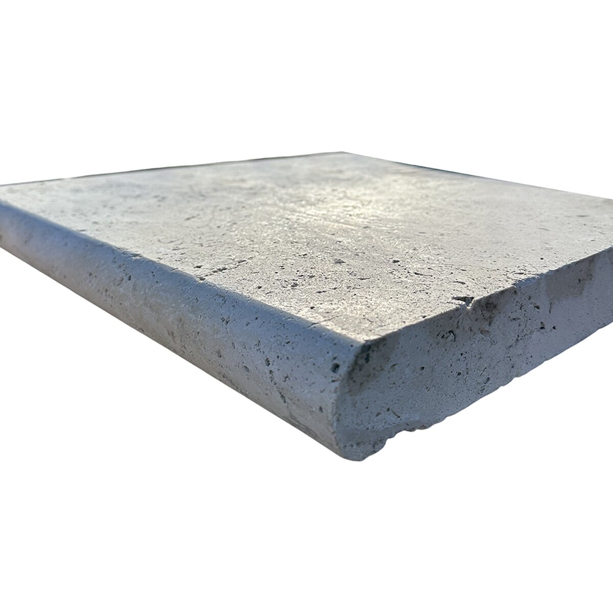 Solstice Coping Ivory Travertine Bullnose 2 Long 2 in. x 16 in. x 24 in ...