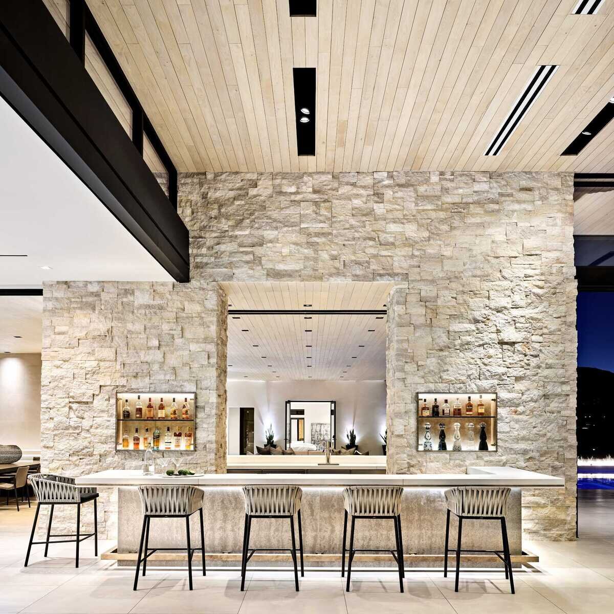 Solstice Sawn Thin Veneer Jerusalem Gray Gold Limestone Dimensional 2/5 ...