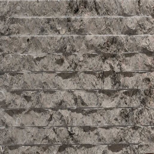 Solstice Cladding Pamplona Gray Limestone Wide Split & Combed Finish 2. ...