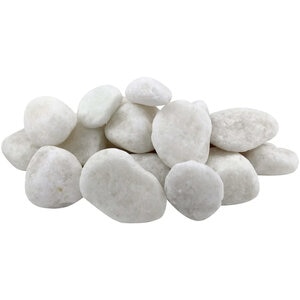 Solstice Pebbles Snow White 1 - 2 in. (40 lb. Bag)