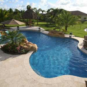 Solstice Dimensional Ivory Travertine Tumbled French Pattern 1 3/16 in. (176 sq. ft./pallet)