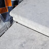 Solstice Coping Tundra Gray Marble Leathered Finish Bullnose 1 Long 2 in. x 16 in. x 24 in.
