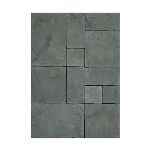 Solstice Dimensional SW Black Limestone Hand Cut 1 1/4 in. x 24 in. x 24 in.
