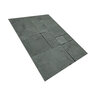 Solstice Dimensional SW Black Limestone Hand Cut 1 1/4 in. x 24 in. x 24 in.