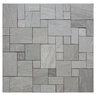 Solstice Step Castle Grey Sandstone Rockface 4 Sides 6 in. x 16 in. x 36 in.