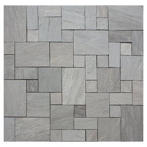 Solstice Tread SW Grey Sandstone Rockface 2 Long 2 in. x 14 in. x 24 in.