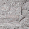 Solstice Sawn Thin Veneer Snow White Quartzite Dimensional 2/4/6 Course Height Flats (100 sq. ft./pallet)
