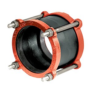 Bolt on Coupling Crc Cast Iron 2 - 1/2 in. 