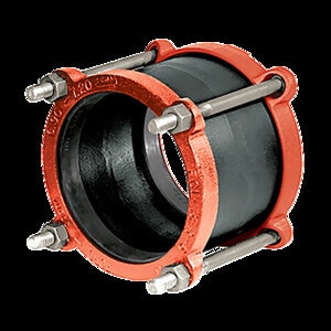 Bolt on Coupling Crc Cast Iron 2 - 1/2 in. 