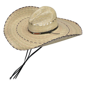 Huge Brim Sewn Palm w/ Strap