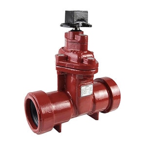 Southern Soval Gate Valve Push-On 250 PSI 8 in. Ductile Iron 