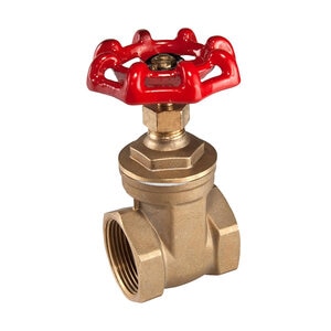 3" brass gate valve