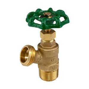 SOVAL BRASS BOILER DRAIN MIP x MHT45, LEAD FREE 1/2