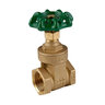 SOVAL BRASS GATE VALVE, LEAD FREE 4