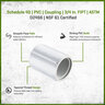 Sch 40 PVC Coupling 3/4 in. FIPT