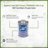 Spears Low VOC Primer PRIMER21-68 Purple NSF 1 qt.