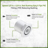1/2 in. x 1/4 in. Red Bushing Spig X Fipt PVC Fitting