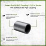 Sch 80 PVC Coupling 2-1/2 in. Socket