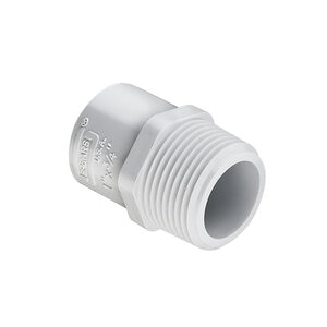 2-1/2 x 3 Red Male Adapt Mipt x Soc PVC Fitting