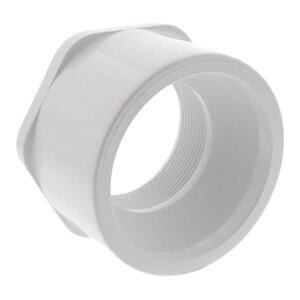 Sch 40 PVC Reducer Bushing Flush Style 3 in. x 2 in. Spigot x FIPT