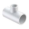 Spears Reducing Tee White PVC 4 in. x 3 in. Socket x Socket x Fipt