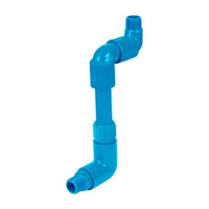 Spears EverTUFF PVC Swing Joint Solvent Cemented Riser 1-1/2 in. x 10 in. Mipt x Mipt