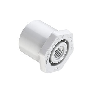 3 in. x 1-1/2 in. Red Bushing Spig x Fipt PVC Fitting