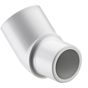 Sch 40 PVC 45 Degree Street Elbow 1 in. Spigot x Socket