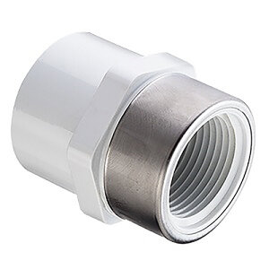 Sch 40 PVC Special Reinforced Female Adapter 2 in. Socket x SR FIPT