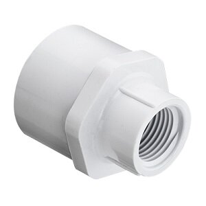 Sch 40 PVC Reducing Female Adapter 3/4 in. x 1/2 in. Socket x FIPT