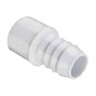 Spears Adapter White PVC 2 in. Insert x Spigot