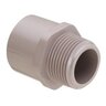 Sch 40 UV Resistant PVC Male Adapter 3/4 in. MIPT x Socket