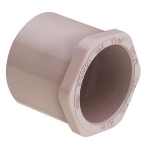 Sch 40 UV Resistant PVC Reducer Bushing Flush Style 1-1/4 in. x 1 in. Spigot x Socket