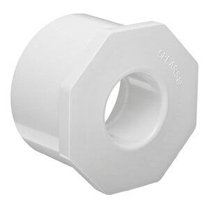 Spears Reducer Bushing Flush Style Sch 40 PVC 2 in. x 3/4 in. Spigot x Socket