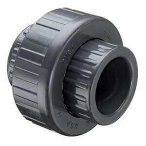 Spears Schedule 80 PVC Union Valve (Old Style) 3 in. Socket w/ FKM O-Rings