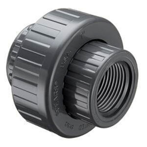 Sch 80 PVC Union (Old Style) 2 in. FIPT w/ EPDM O-Rings