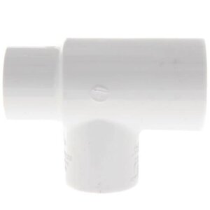 1 in. x 3/4 in. x 3/4 in. Red Tee Soc PVC Fitting