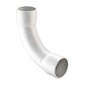 Spears Long Sweep 90 Degree Elbow White Sch 40 PVC 3 in. Socket x Socket