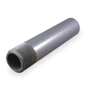 Sch 80 PVC Nipple Toe 1-1/2 in. x 2 in. 