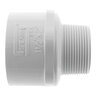 Sch 40 PVC Reducing Male Adapter 1-1/2 in. x 2 in. MIPT x Socket