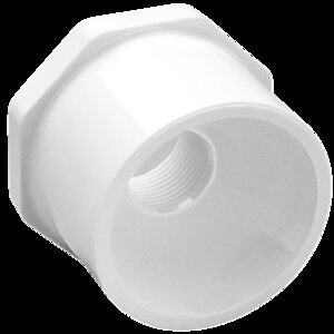 Sch 40 PVC Reducer Bushing Flush Style 2-1/2 in. x 2 in. Spigot x FIPT