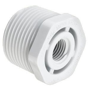 Sch 40 PVC Reducing Bushing 3/4 in. x 1/2 in. MIPT x FIPT