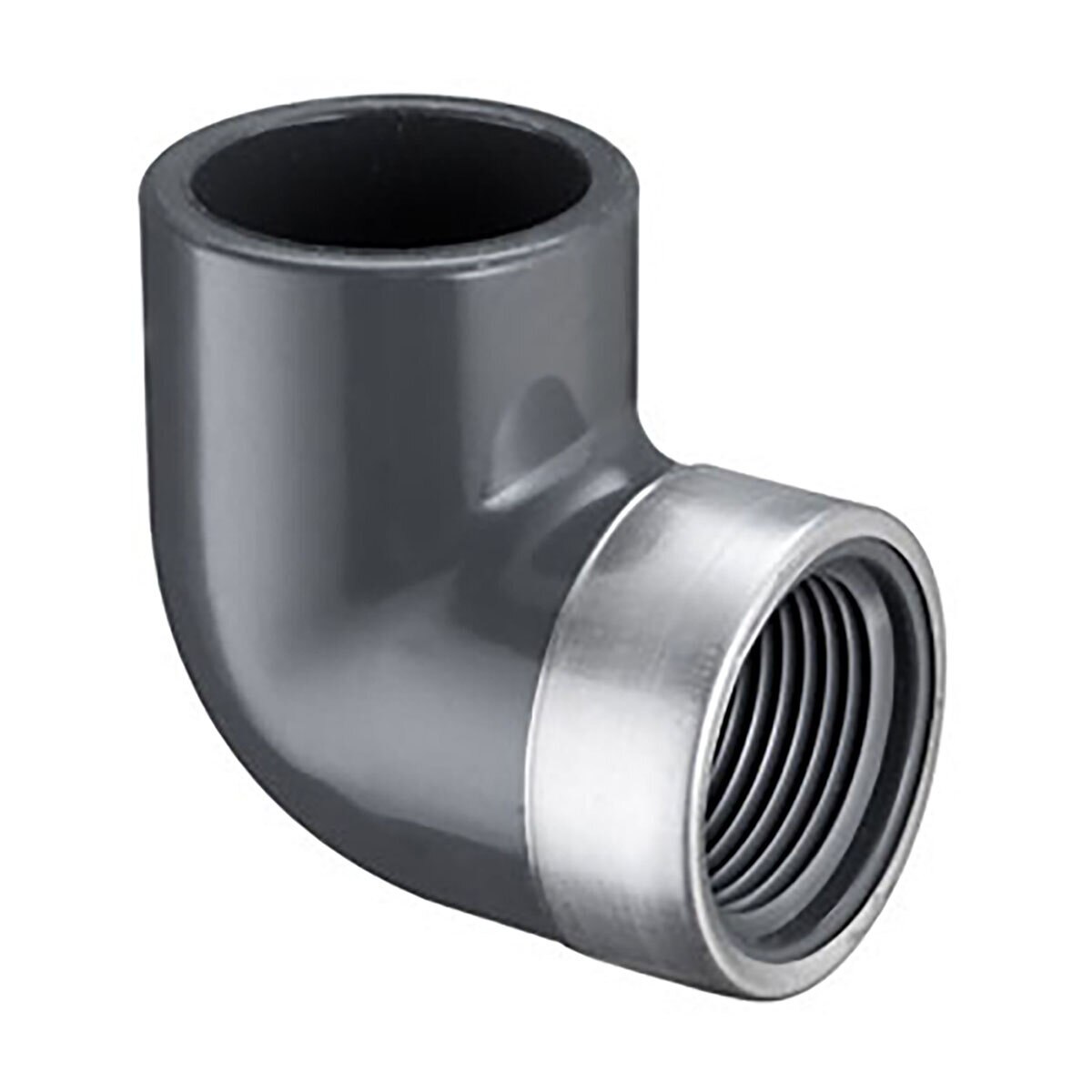 Spears Elbow PVC 90 Degree 3/4 in. Socket w/ Steel Ring | SiteOne US