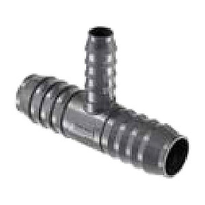 Spears Reducing Tee Gray PVC 1-1/4 in. x 1/2 in. Insert x Insert x Insert