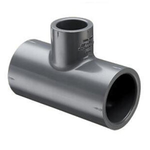 Sch 80 PVC Reducing Tee 3 in. x 1-1/2 in. Socket