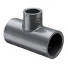 Sch 80 PVC Reducing Tee 3 in. x 1-1/2 in. Socket