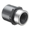 Sch 80 PVC Special Reinforced Reducing Female Adapter 1 in. x 3/4 in. Socket x SR FIPT