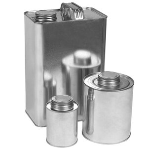 Spears MT-654 Empty Metal Pint Can with 1-3/4 in. Neck