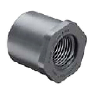 Spears Reducing Bushing Gray Sch 80 PVC 3 in. x 3/4 in. Socket x Fipt